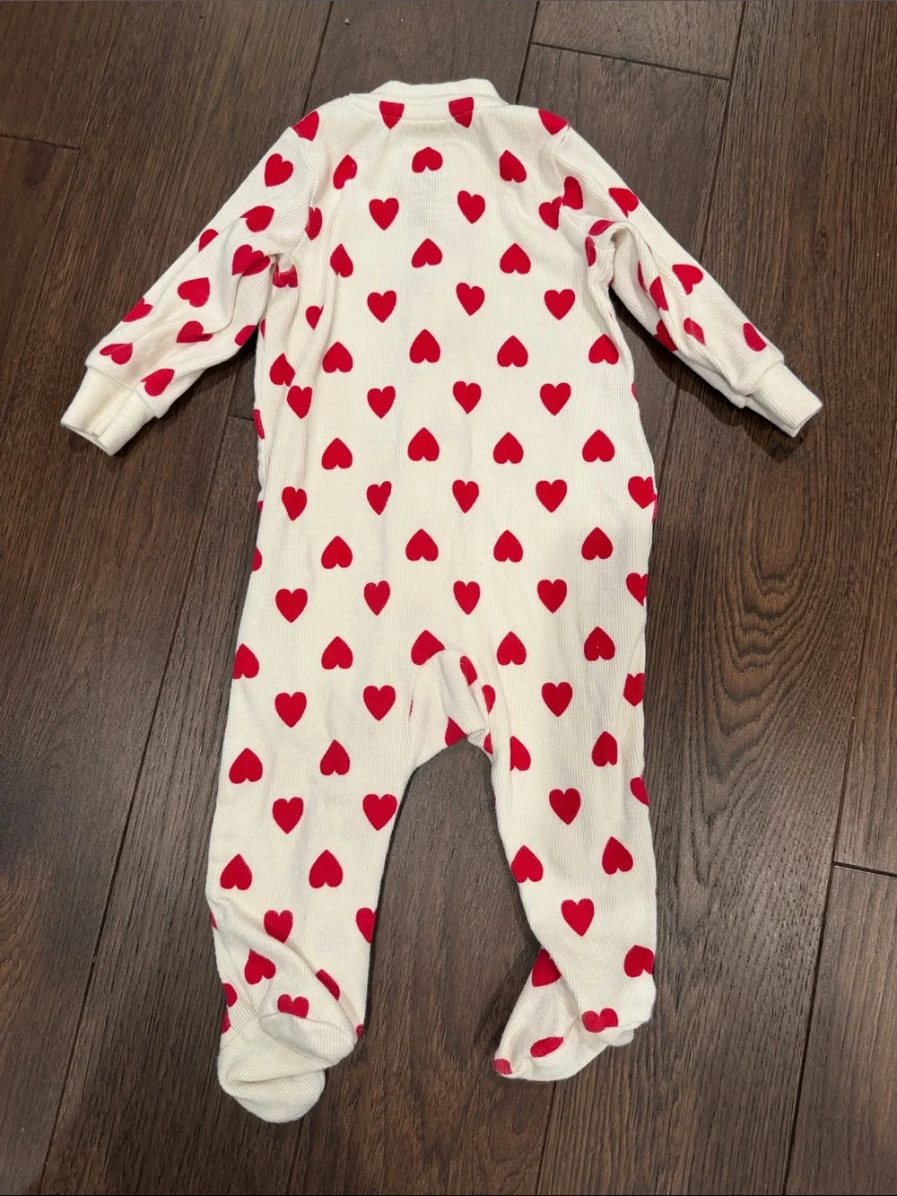 Little Planet Organic by Carter’s 6 Month Heart Zipper Onesie - C39-143